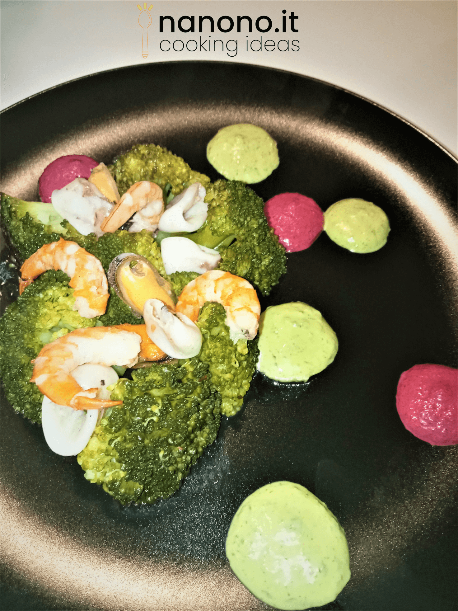 Ricetta dei Broccoli ai frutti di mare