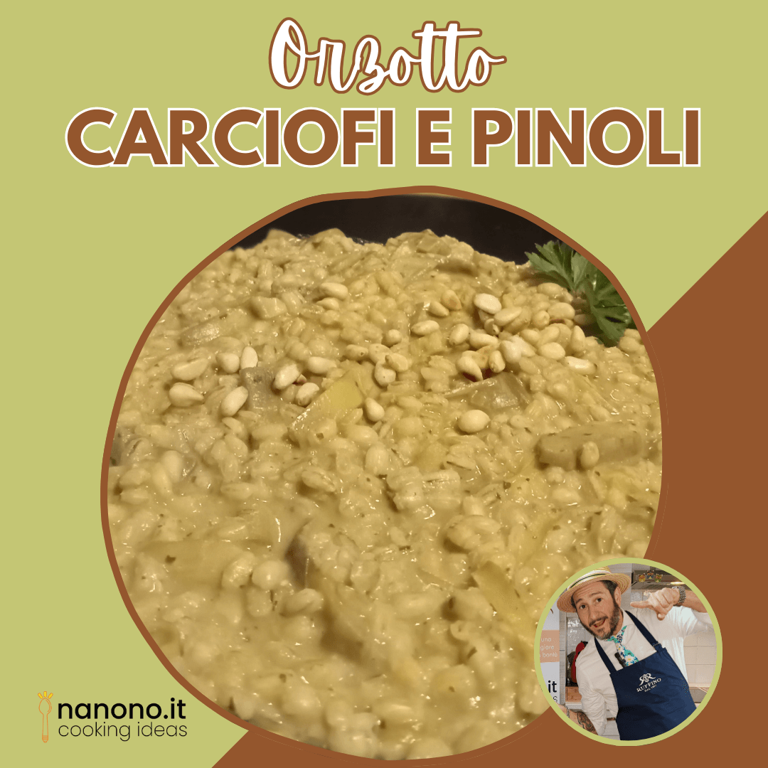 Orzotto ai carciofi