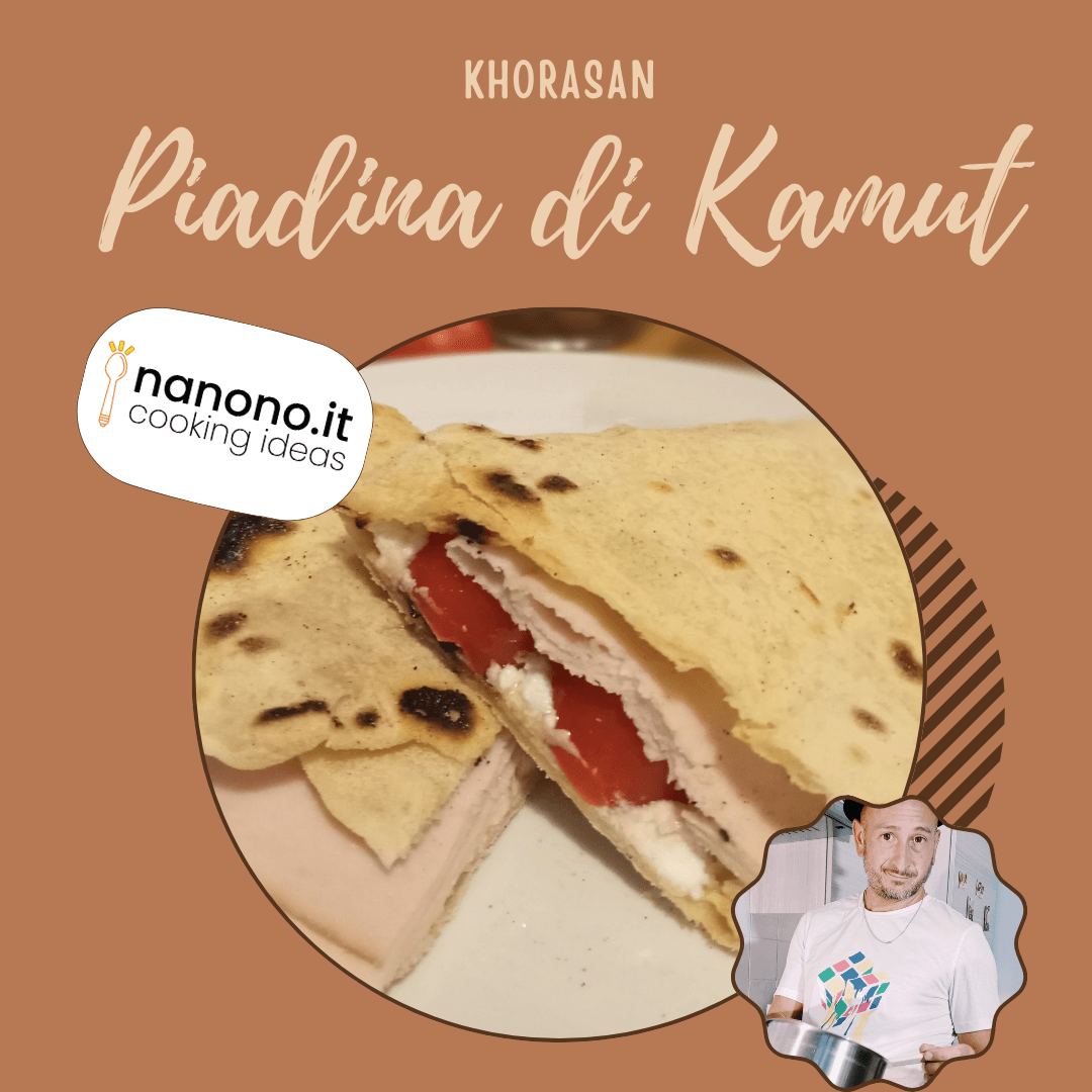 Piadina con farina di kamut