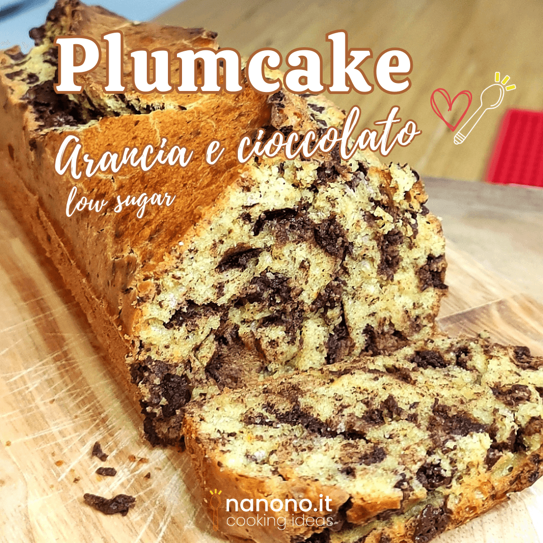 Plumcake arancia e cioccolato