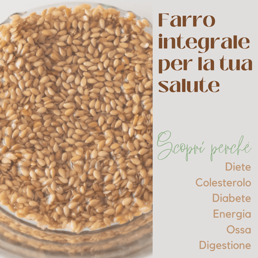 Inserire il farro integrale nella dieta: