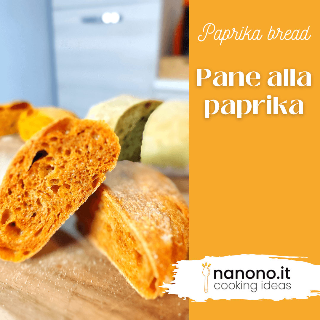 Il pane alla paprika è buono e sano!