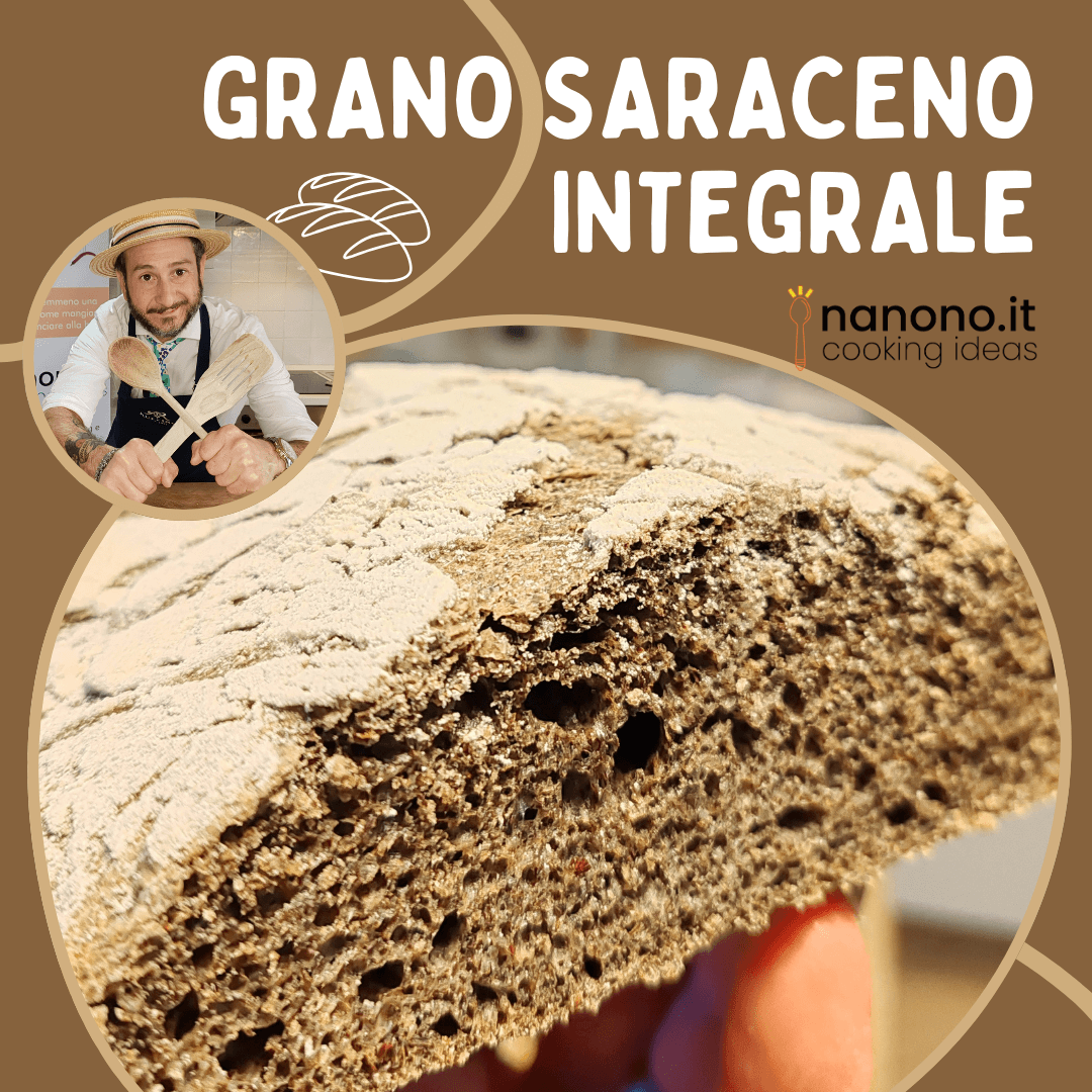 Pane al grano saraceno integrale