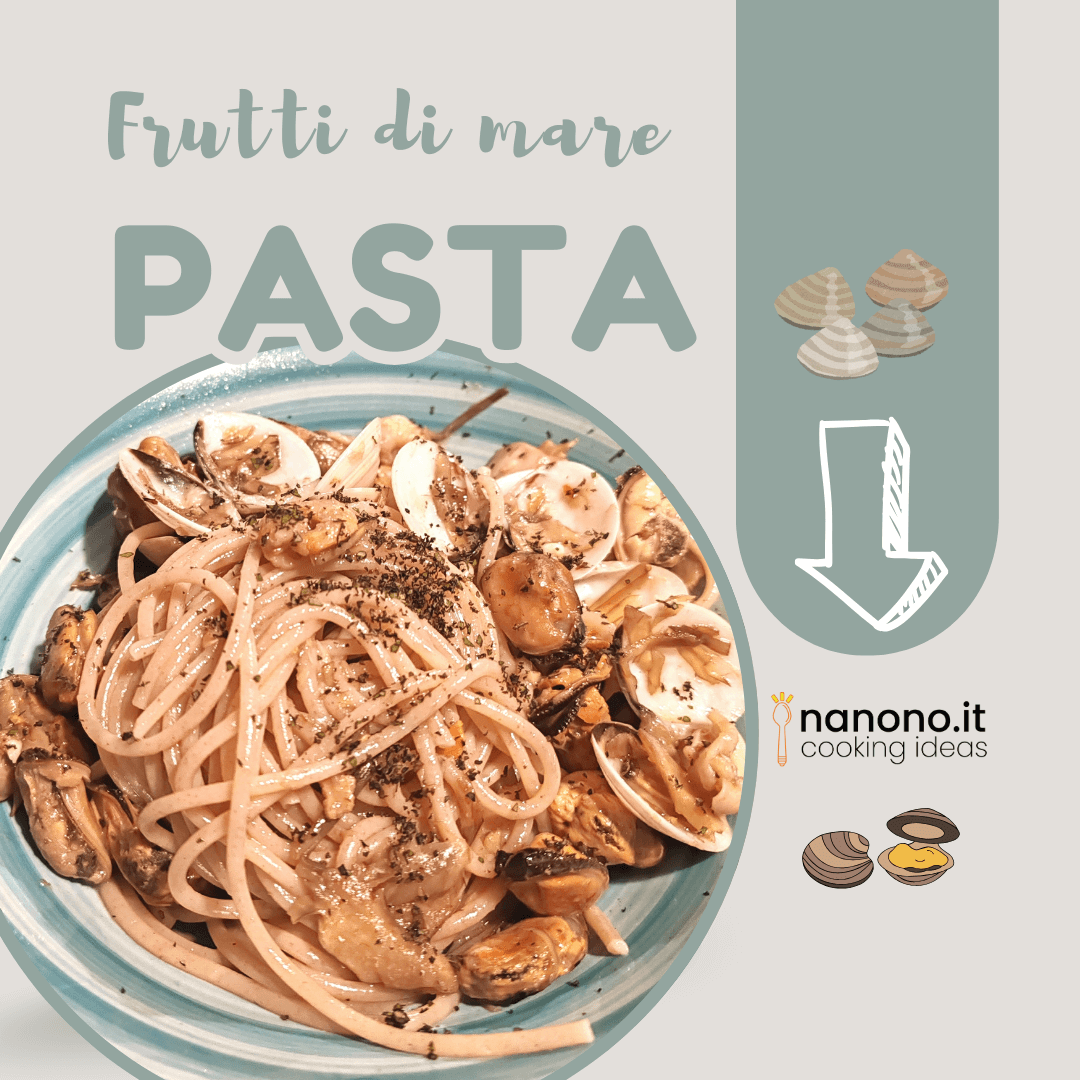 Pasta ai carciofi e frutti di mare