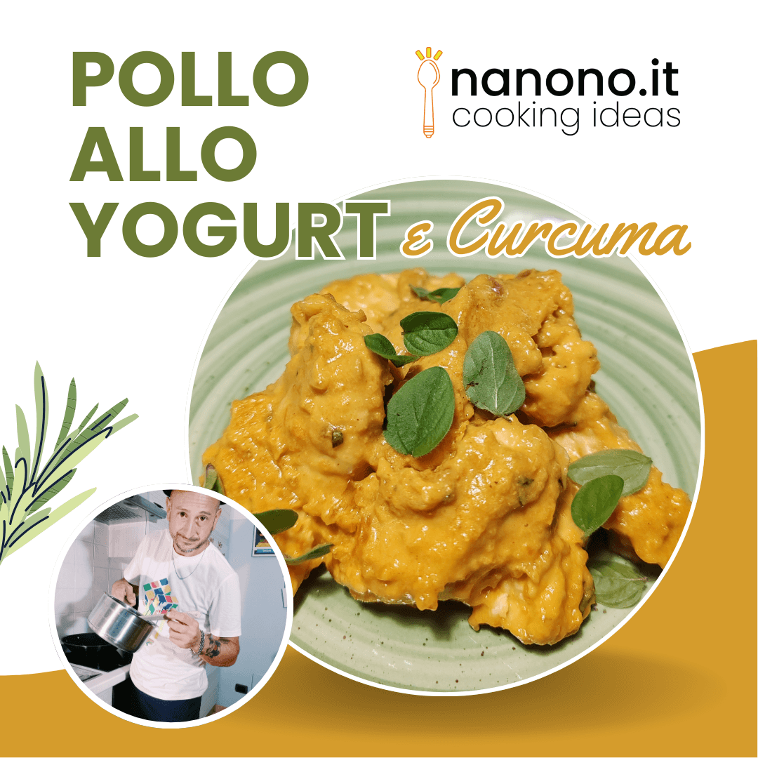 Pollo allo yogurt e curcuma