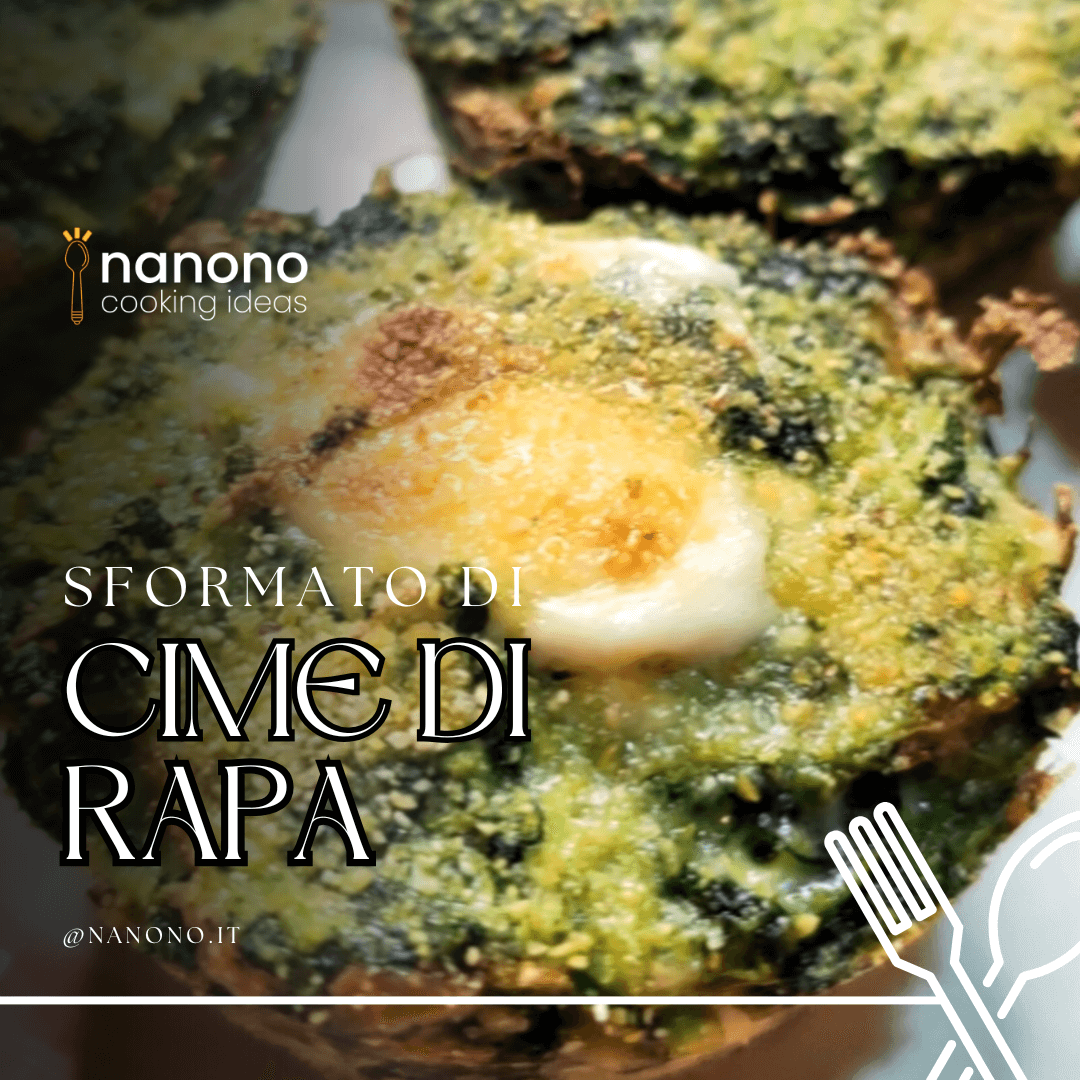 sformato di cime di rapa e formaggio