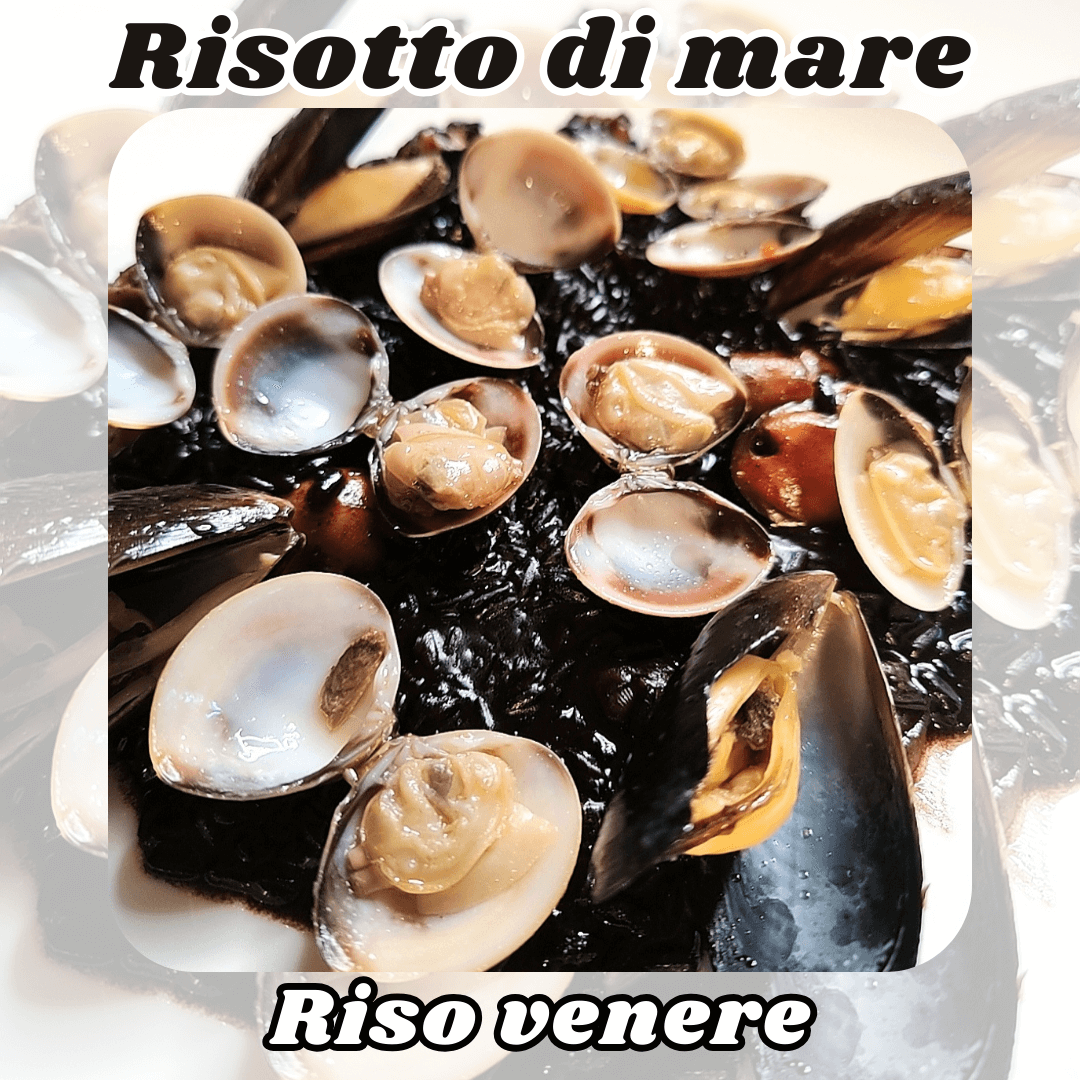 Risotto di mare con riso venere